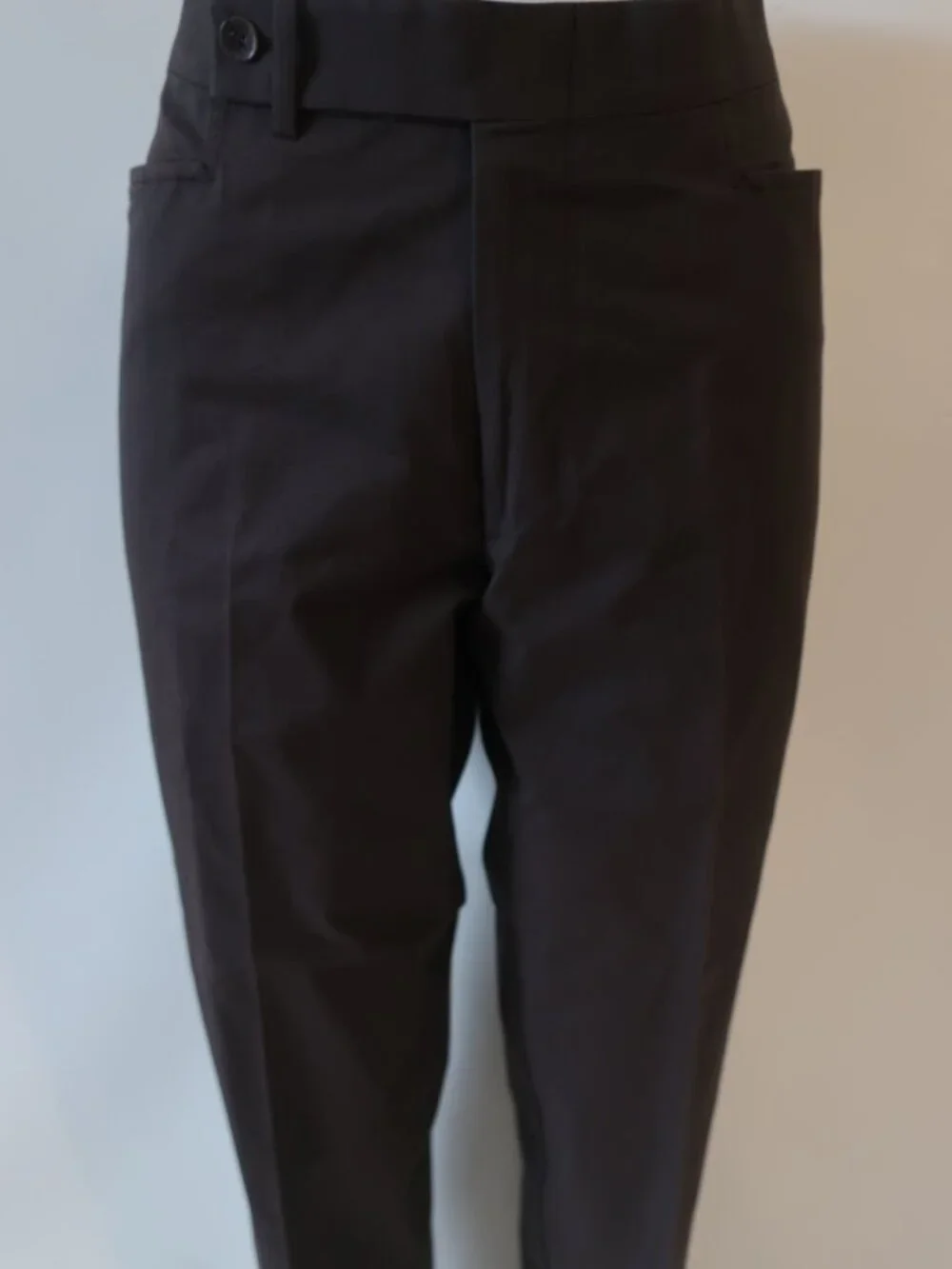 Gucci Men's Dark Brown Tailored Dress Pants
